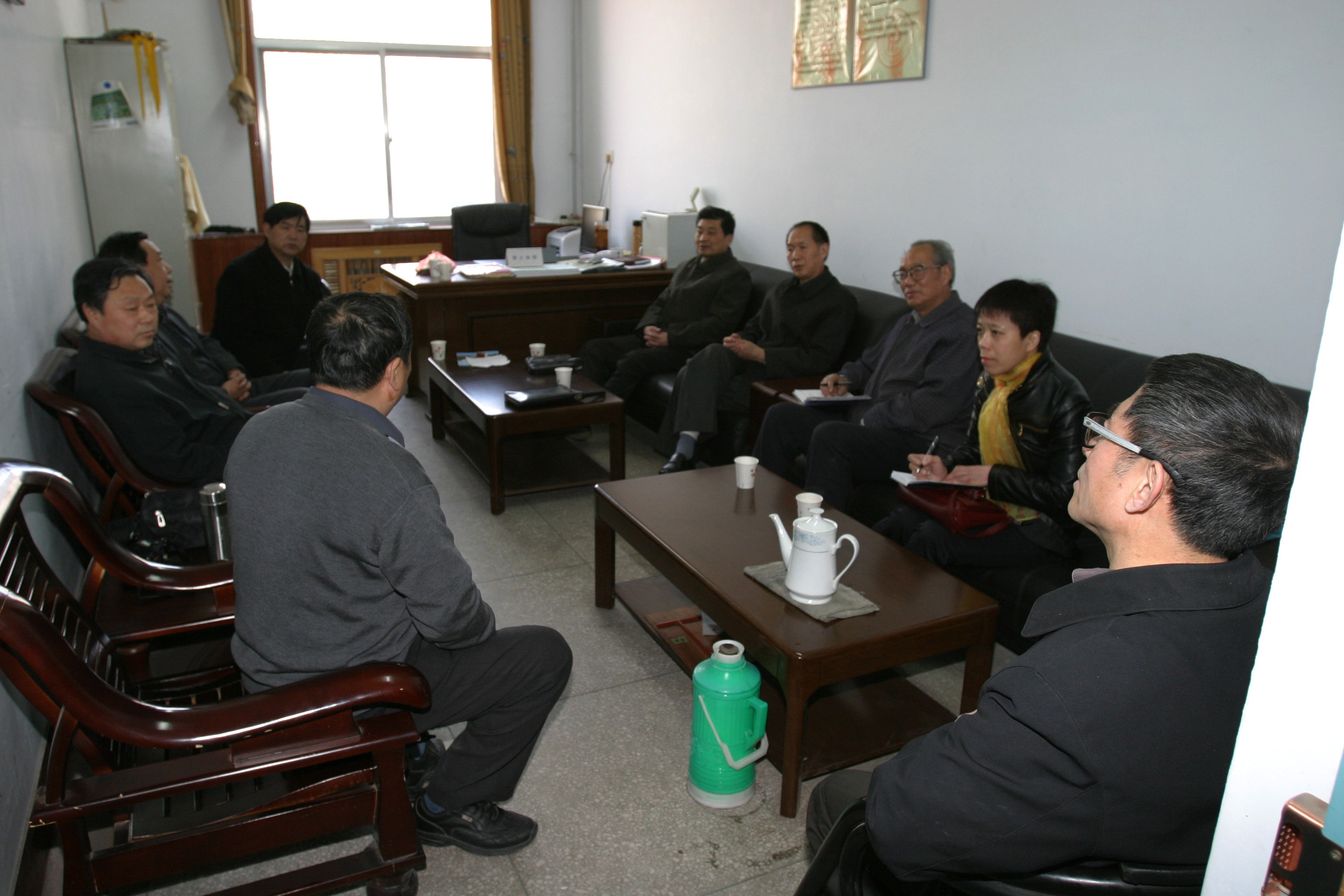 老同志赴理工大学习评建经验